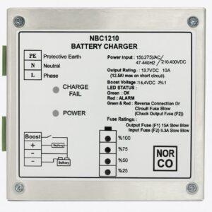 باتری شارژر12ولت 10آمپر پلاس--مخصوص دیزل ژنراتورNBC1210 NORCO